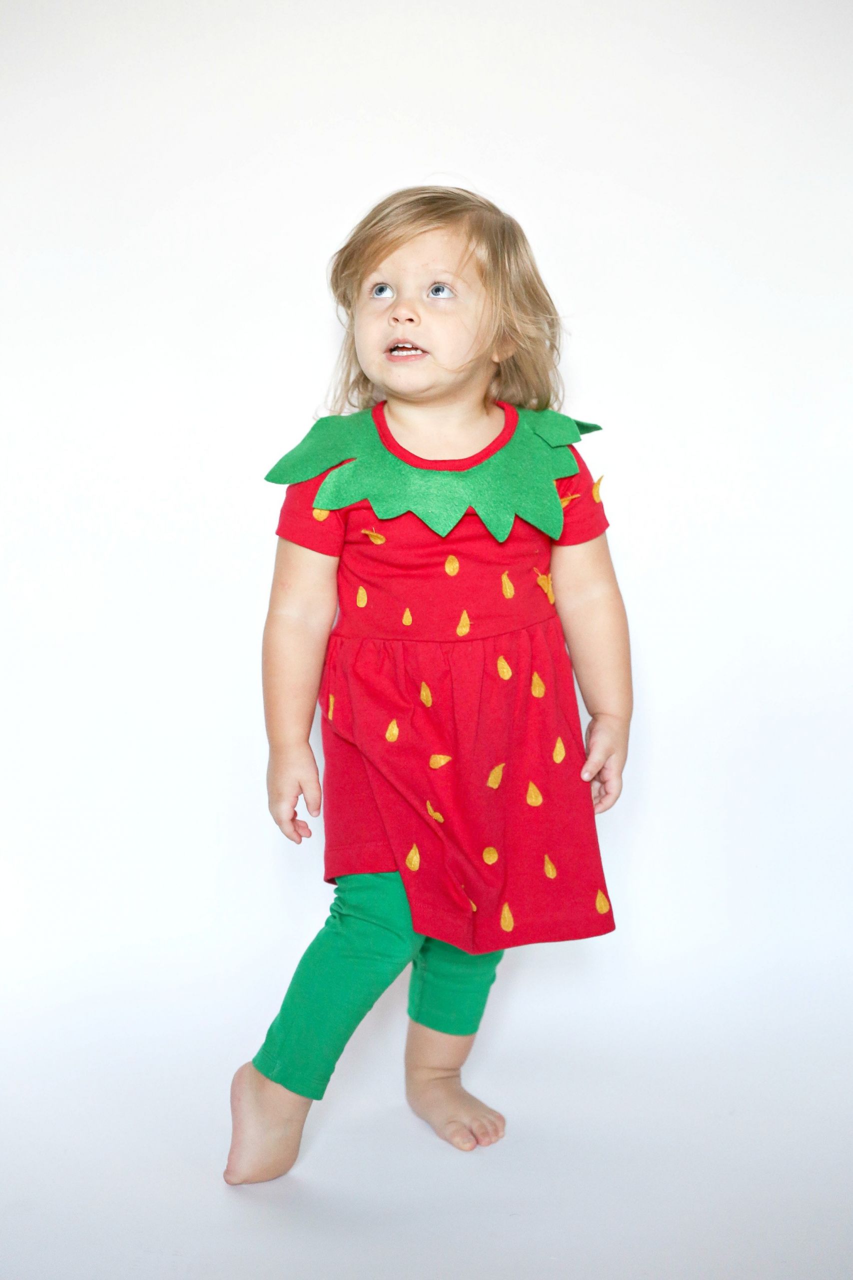 Strawberry Costume DIY
 Group Fruit Costume for Kids TaylorMade