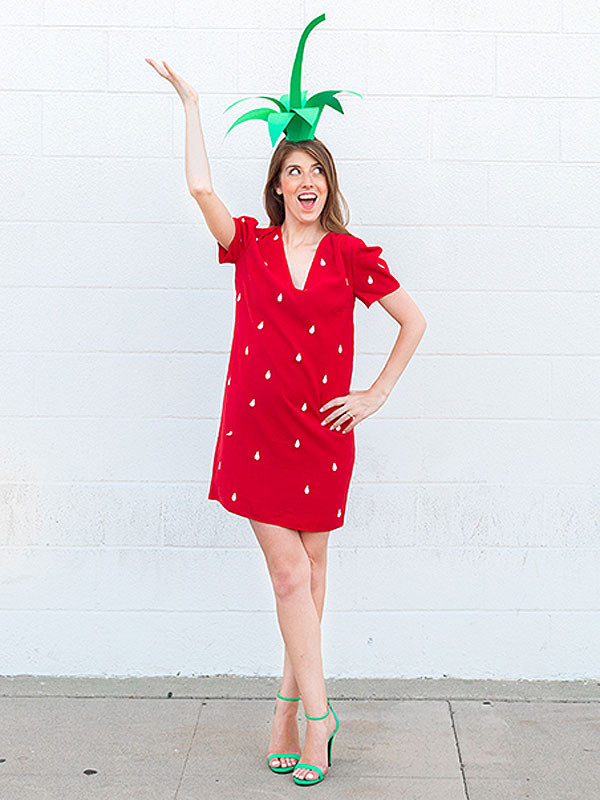 Strawberry Costume DIY
 DIY Food Halloween Costumes Great Ideas People