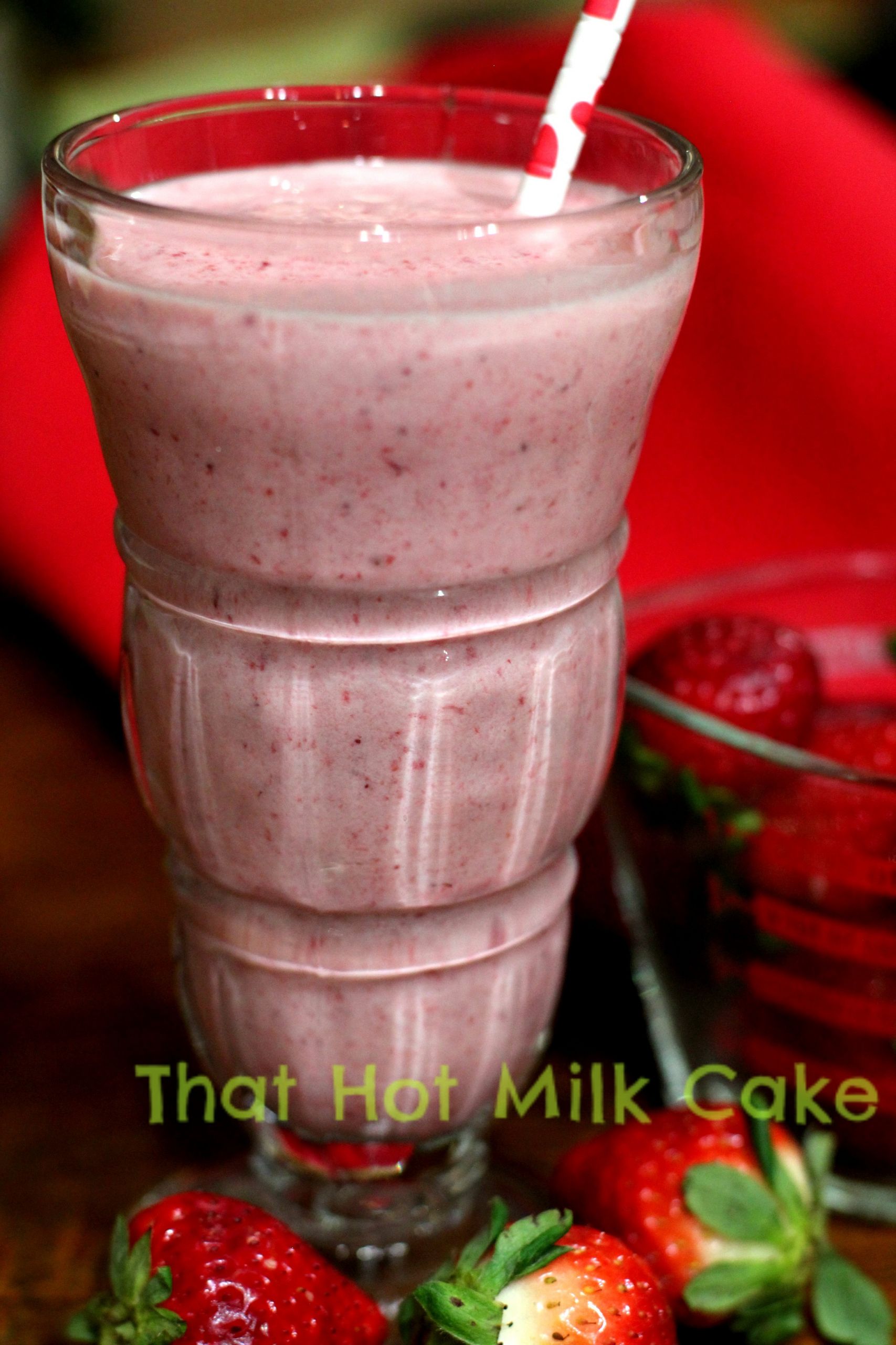 Strawberry Shortcake Cocktail
 This Strawberry Shortcake Drink is so creamy fruity and