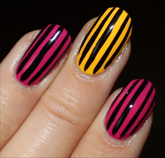 Stripes Nail Art
 Myfantasticnails 15x Stripes Nail Art