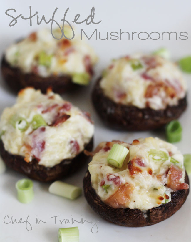 Stuffed Mushroom Appetizer Recipes
 Easy and Delicious Stuffed Mushrooms Chef in Training