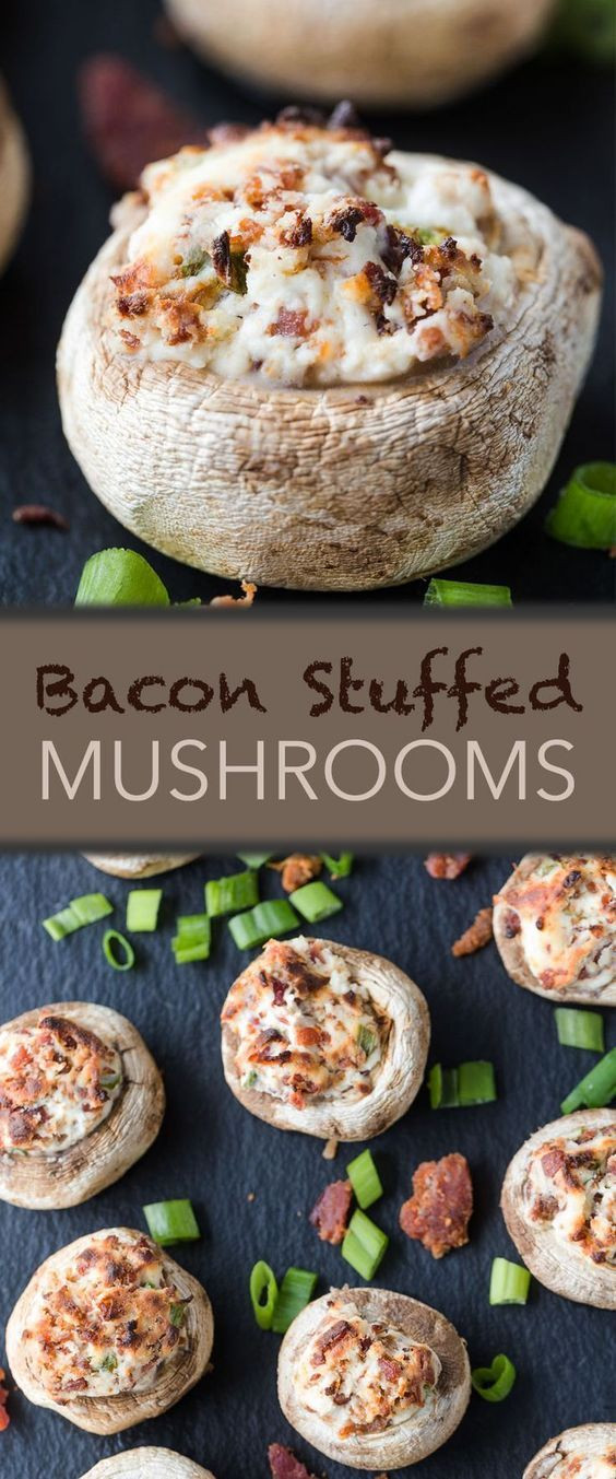 Stuffed Mushroom Appetizer Recipes
 Bacon Stuffed Mushrooms Appetizer Recipe
