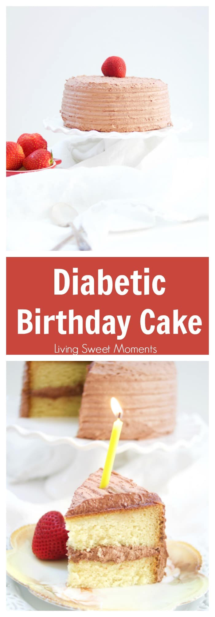 Sugar Free Birthday Cake Recipe
 Delicious Diabetic Birthday Cake Recipe Living Sweet Moments