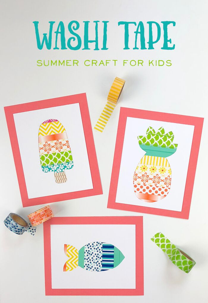 Summer Art And Craft Ideas For Kids
 40 Creative Summer Crafts for Kids That Are Really Fun