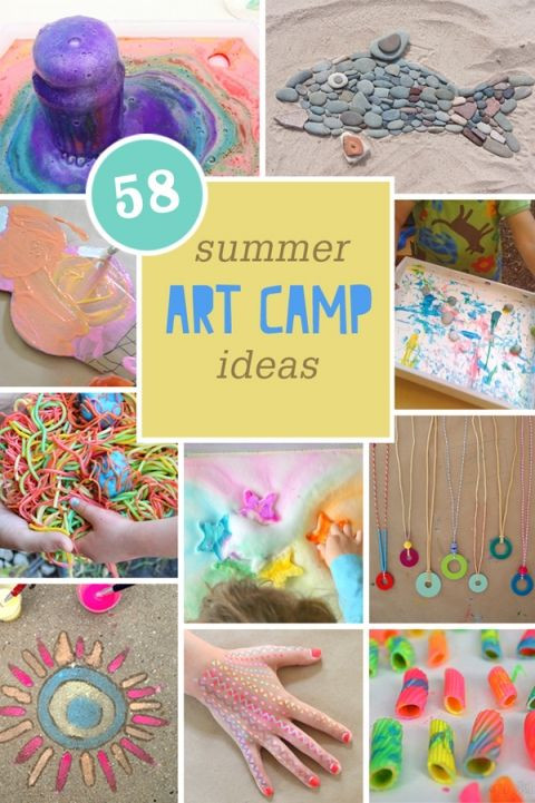 Summer Art And Craft Ideas For Kids
 58 Summer Art Camp Ideas