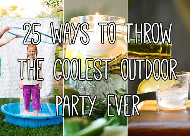 Summer Bash Party Ideas
 25 Backyard Party Ideas For The Coolest Summer Bash Ever