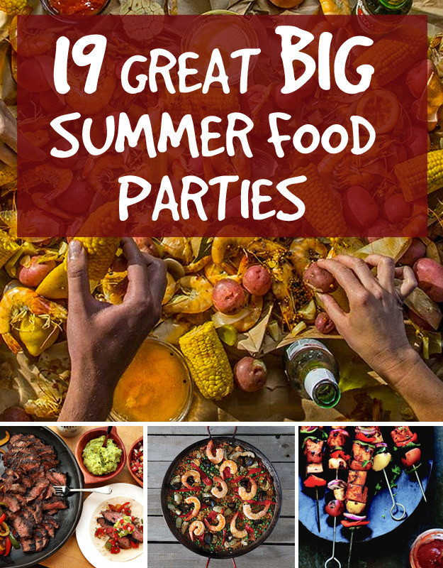 Summer Bbq Party Food Ideas
 19 Great Ideas For Big Summer Food Parties