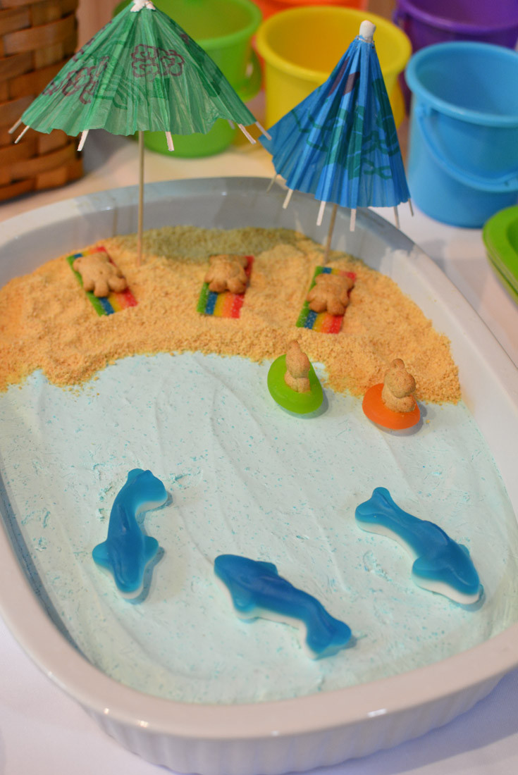 Summer Beach Party Food Ideas
 JELLO Beach Dessert Mommy s Fabulous Finds