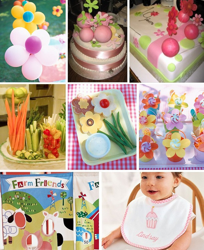 Summer Birthday Party Ideas For Girls
 First Birthday Party Ideas for a Girl At Home with Kim