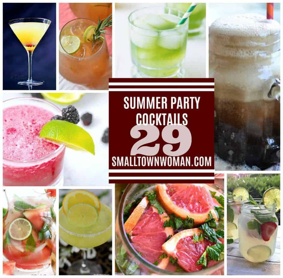 Summer Cocktail Party Ideas
 29 Summer Party Cocktail Recipes