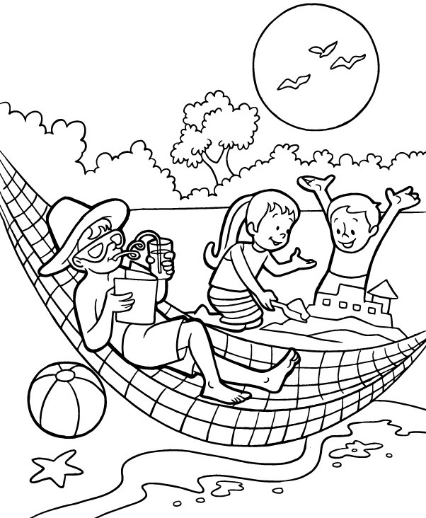 Summer Coloring Pages For Toddlers
 Summer Coloring Pages for Kids Print them All for Free