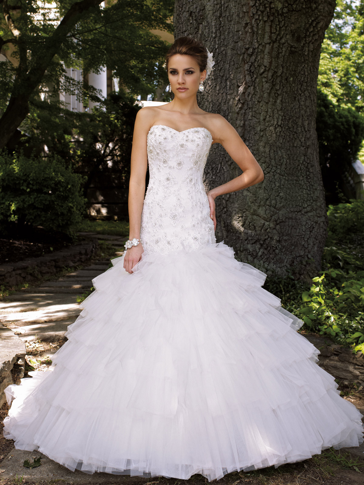 Summer Dress For Wedding
 Honey Buy Daily Wedding Dresses——David Tutera 2012 spring