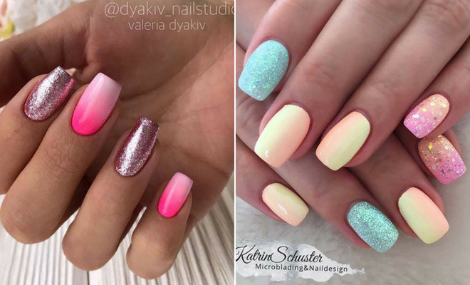 Summer Gel Nail Colors
 45 Cute & Stylish Summer Nails for 2019