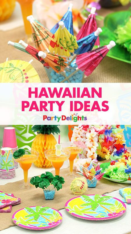 Summer Luau Party Ideas
 Tiki Tastic Hawaiian Party Ideas