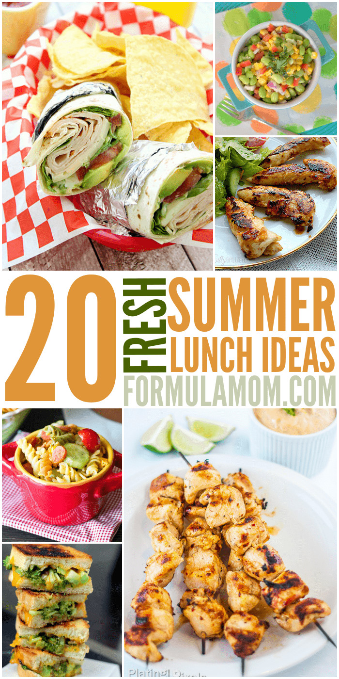 Summer Lunch Party Menu Ideas
 20 Fresh Summer Lunch Ideas