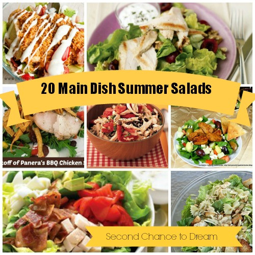 Summer Main Dishes
 20 Main Dish Summer Salad Recipes Second Chance To Dream