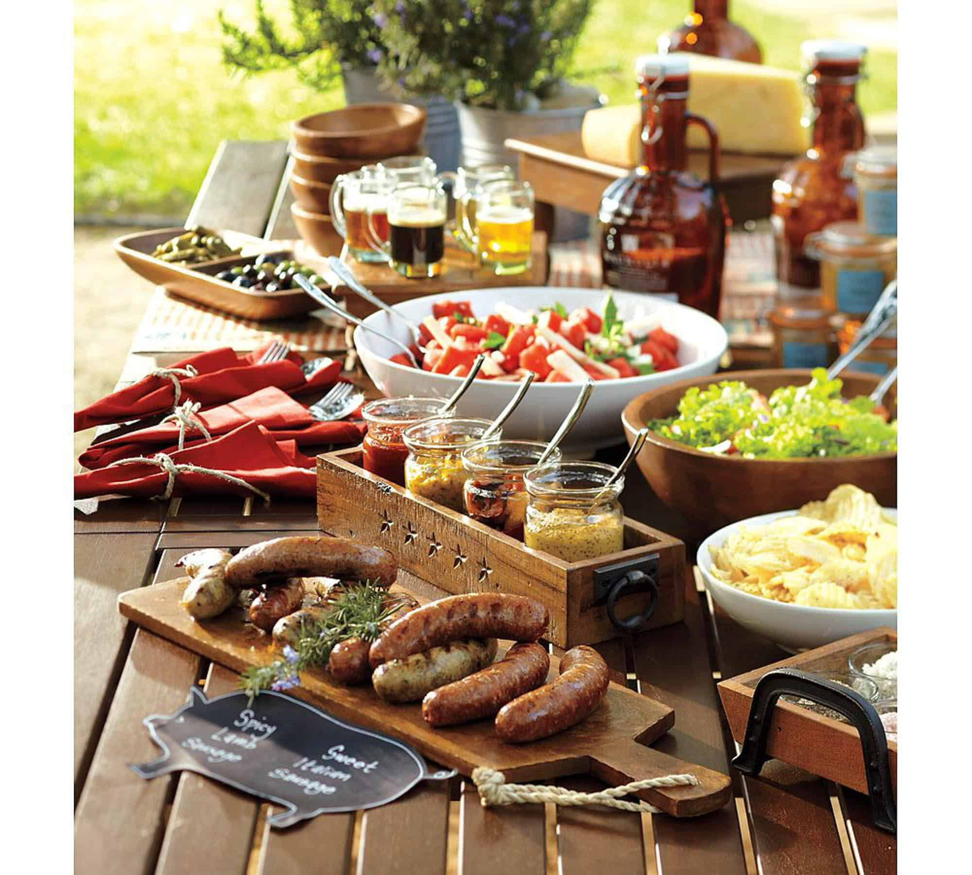 Summer Party Buffet Menu Ideas
 How to Host a Backyard Party & BBQ — Gentleman s Gazette