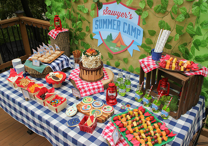 Summer Party Name Ideas
 Sawyer s Summer Camp 5th Birthday Adventure Just Add