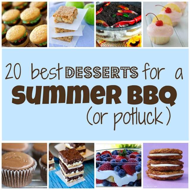 Summer Potluck Desserts
 20 Best Desserts For a Summer BBQ or Potluck Something