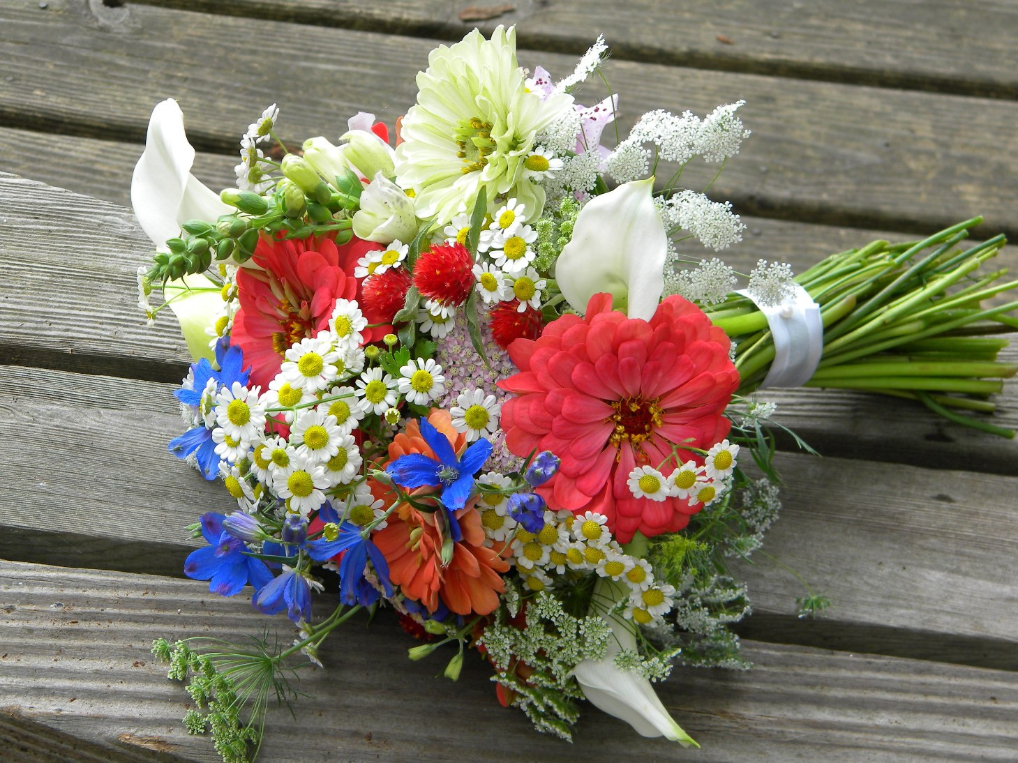 Summer Wedding Flowers
 Wedding Flowers from Springwell Summer Bouquet in Warm