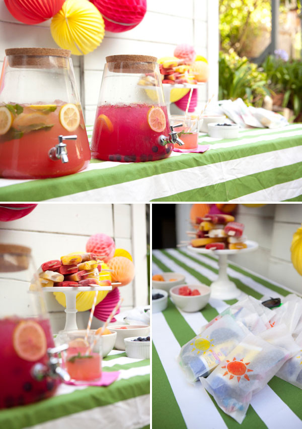 Summertime Party Food Ideas
 First Day of Summer Party