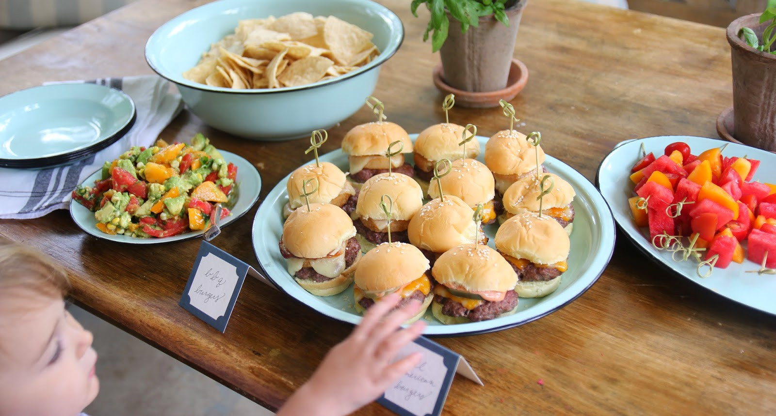 Summertime Party Food Ideas
 Jenny Steffens Hobick BBQ & ion Ring Sliders