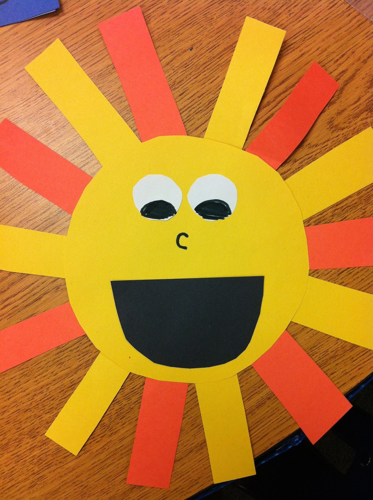 Sun Craft For Preschool
 The Adventures of a K 1 Teacher Wacky Weather Fun