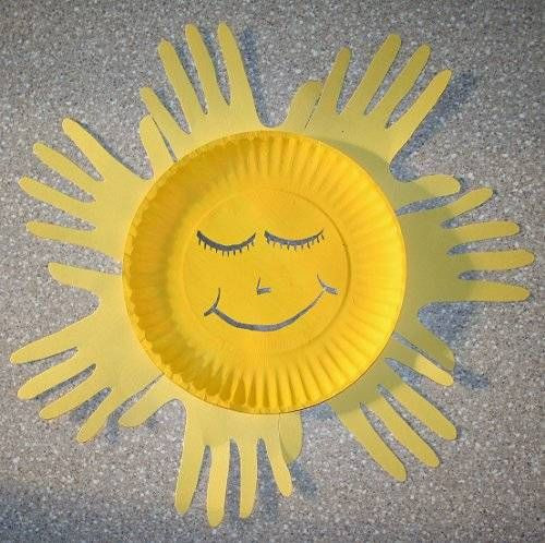 Sun Craft For Preschool
 Handprint sun craft Use your child s hand print to make