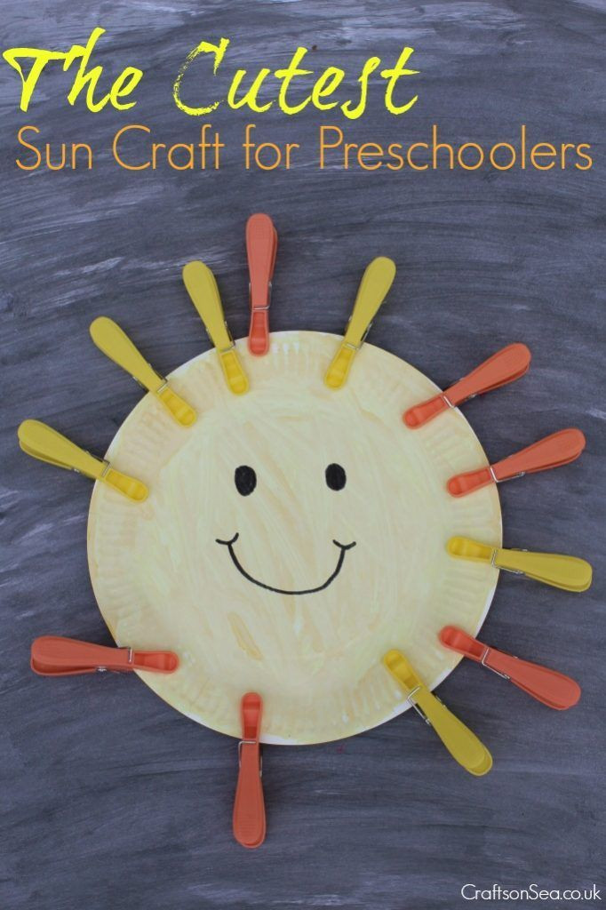 Sun Craft For Preschool
 The Cutest Sun Craft for Preschoolers