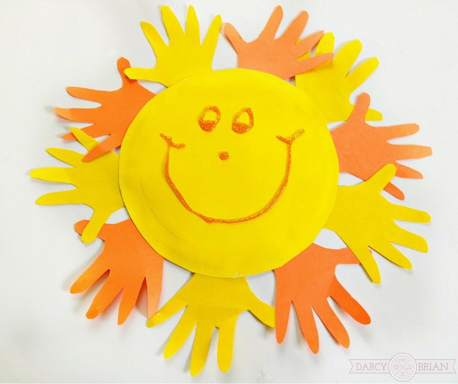 Sun Craft For Preschool
 Fun and Easy Handprint Sun Paper Plate Craft for Kids