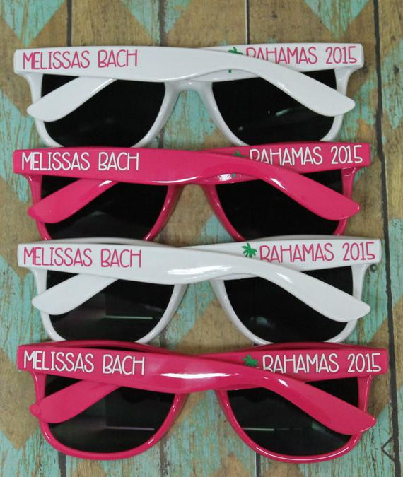 Sunglasses For Wedding Favors
 Personalized Sunglasses Custom Wedding Favor by