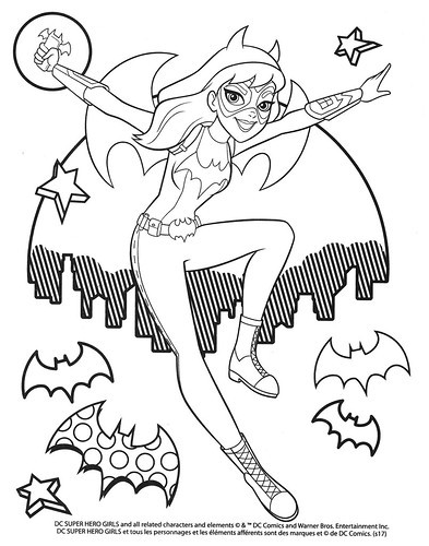 Super Hero Girls Coloring Pages
 DC Superhero Girls Colouring Pages
