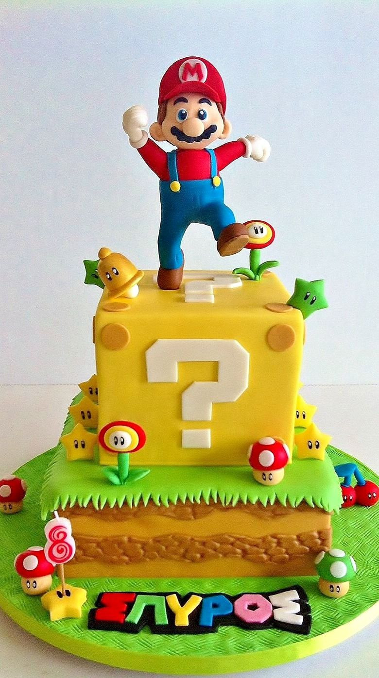 Super Mario Birthday Cake
 Best 25 Mario bros cake ideas on Pinterest