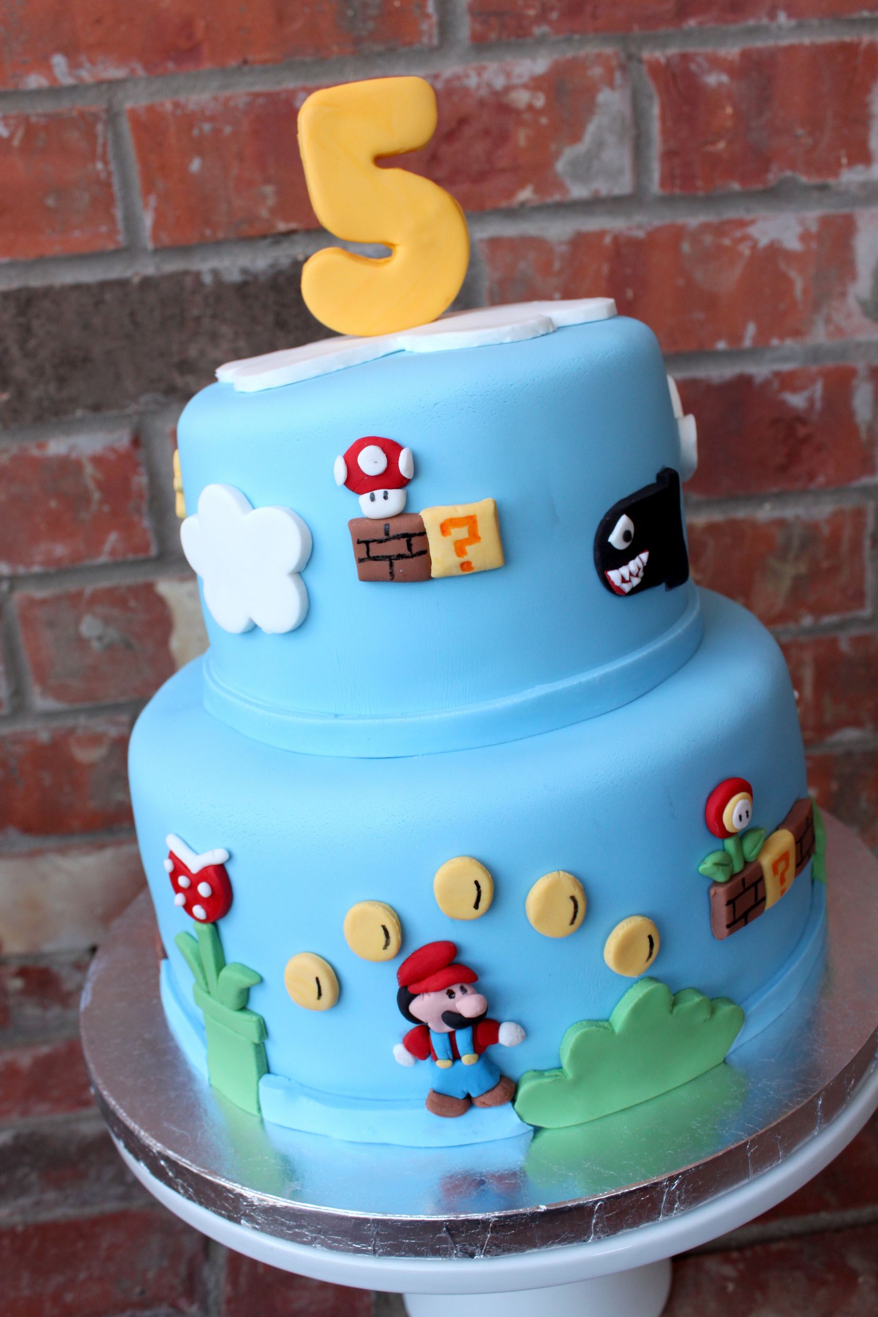 Super Mario Birthday Cake
 Super Mario Cake