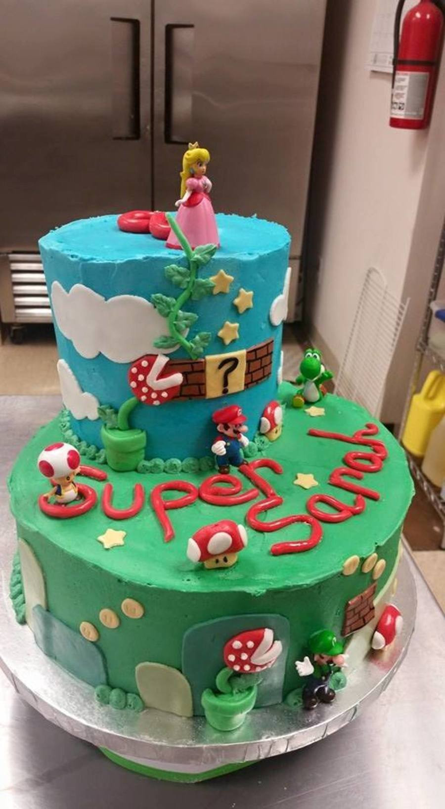 Super Mario Birthday Cake
 Super Mario Birthday Cake CakeCentral