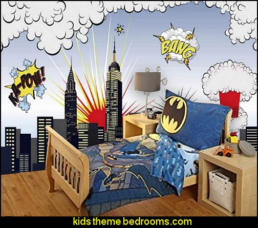 Superheroes Bedroom Decor
 Decorating theme bedrooms Maries Manor superhero