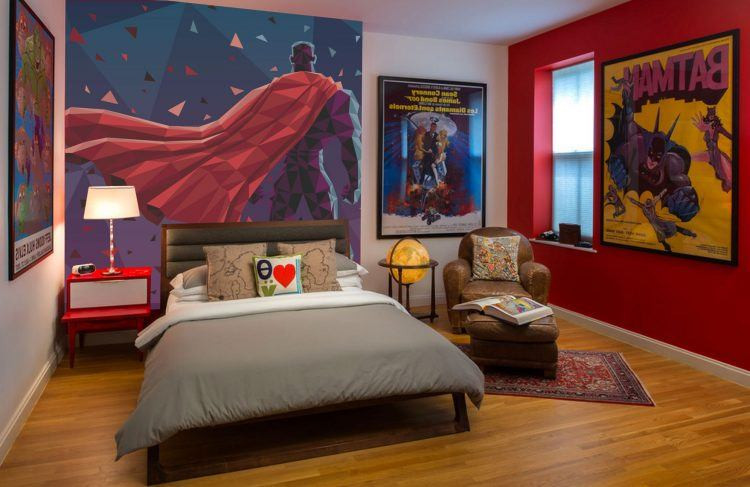 Superheroes Bedroom Decor
 20 of The Most Awesome Superhero Themed Bedrooms