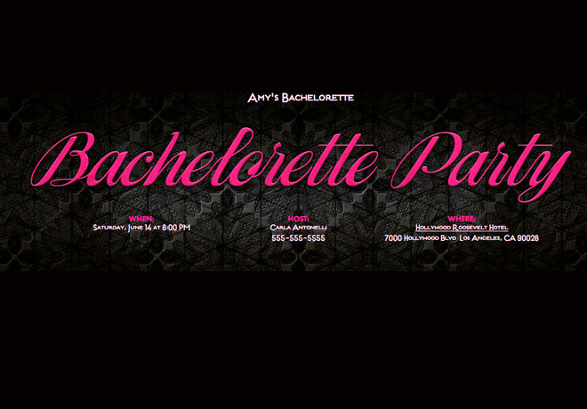 Surprise Bachelorette Party Ideas
 Bachelorette Party Invitation Ideas Evite