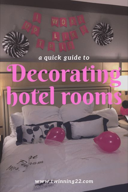 Surprise Bachelorette Party Ideas
 Decorating hotel rooms decorations bachelorette