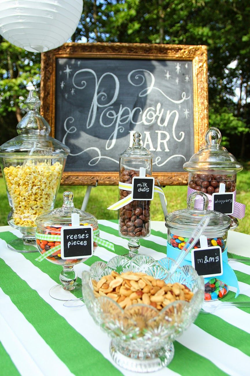 Sweet 16 Backyard Party Ideas
 Sweet 16 Outdoor Movie Party