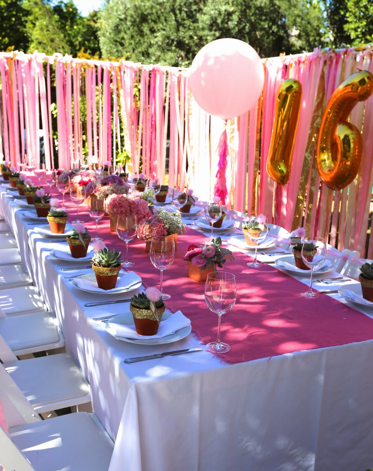 Sweet 16 Backyard Party Ideas
 the COOP SWEET 16 Party at Home
