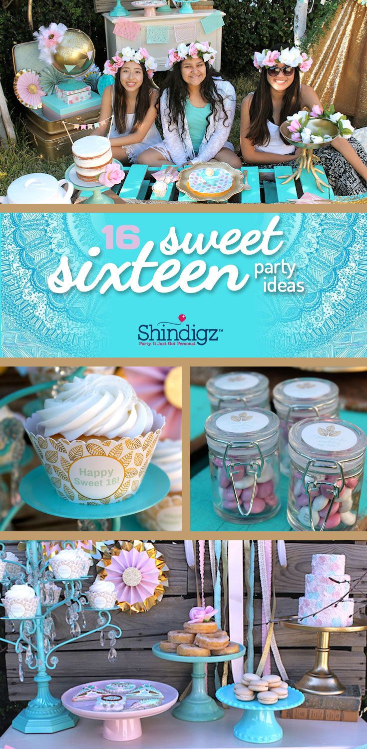 Sweet 16 Birthday Party Ideas For Girl
 Boho Sweet 16 Birthday Party by Laura Aguirre