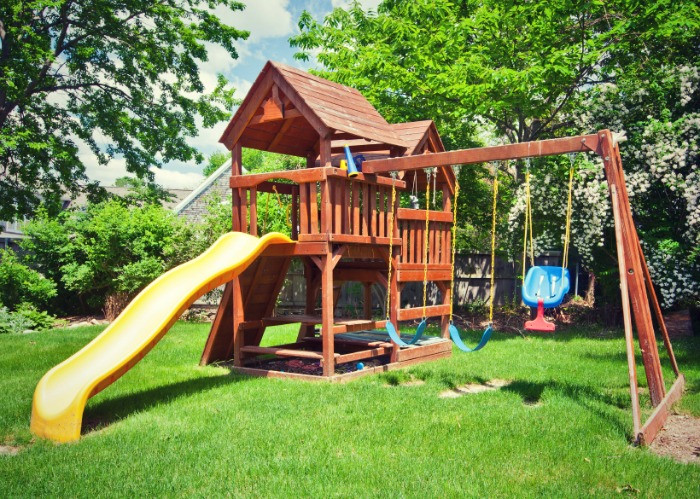Swing Set Kids
 How To Waste $2 000 Your Kids With A Backyard Playset