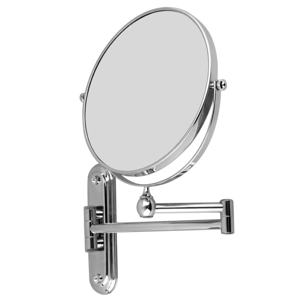 Swivel Bathroom Mirror
 8 Wall Mounted Swivel Extending Shaving 10X Magnifying