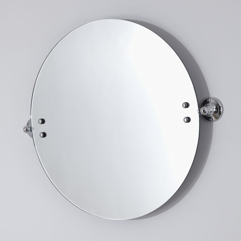 Swivel Bathroom Mirror
 New Chrome Wall Mounted Round Bathroom Swivel Vanity