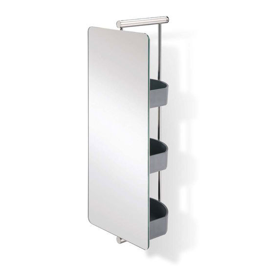 Swivel Bathroom Mirror
 Bathroom Mirror Waldorf Polished S S Swivel Mirror with