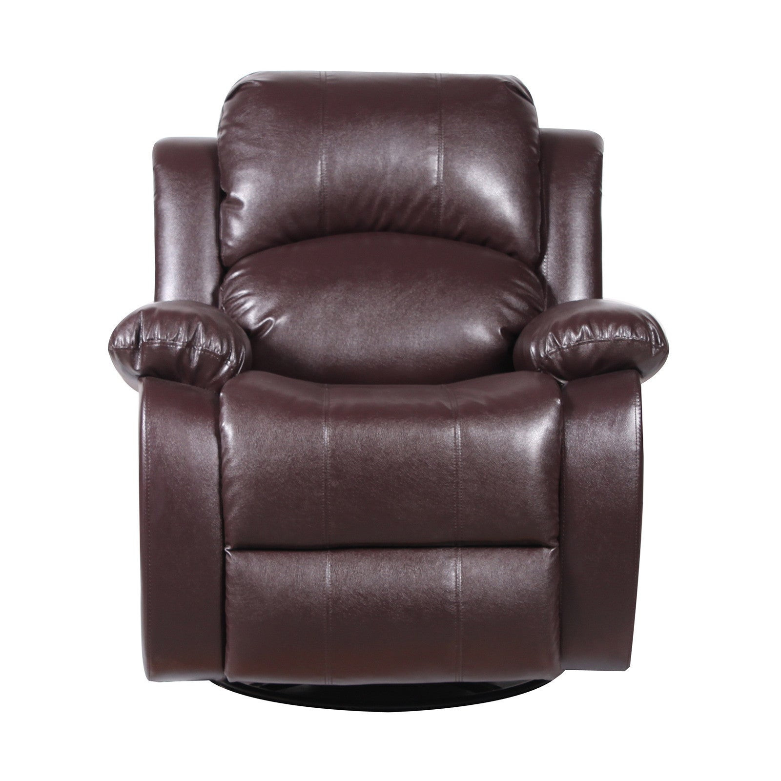 Swivel Living Room Chair
 Bonded Leather Rocker and Swivel Recliner Living Room