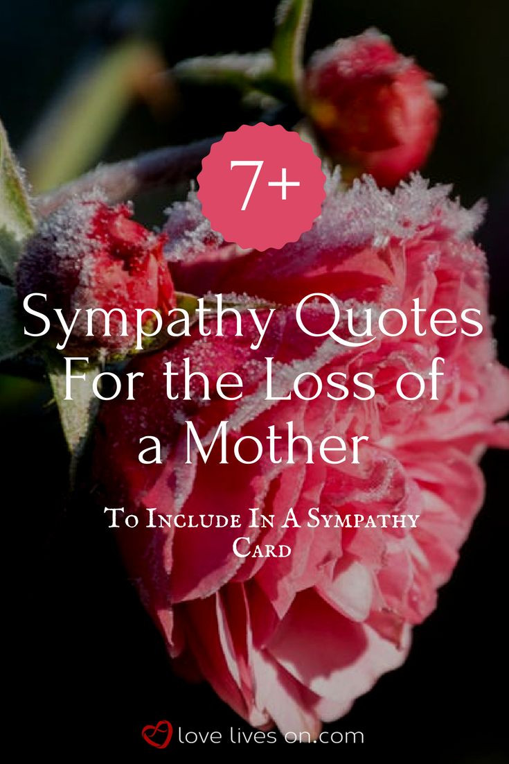 Sympathy Quotes For Loss Of Mother
 98 best Sympathy Cards & Sympathy Quotes images on