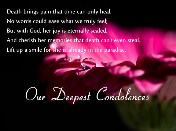 Sympathy Quotes For Loss Of Mother
 31 Inspirational Sympathy Quotes for Loss with