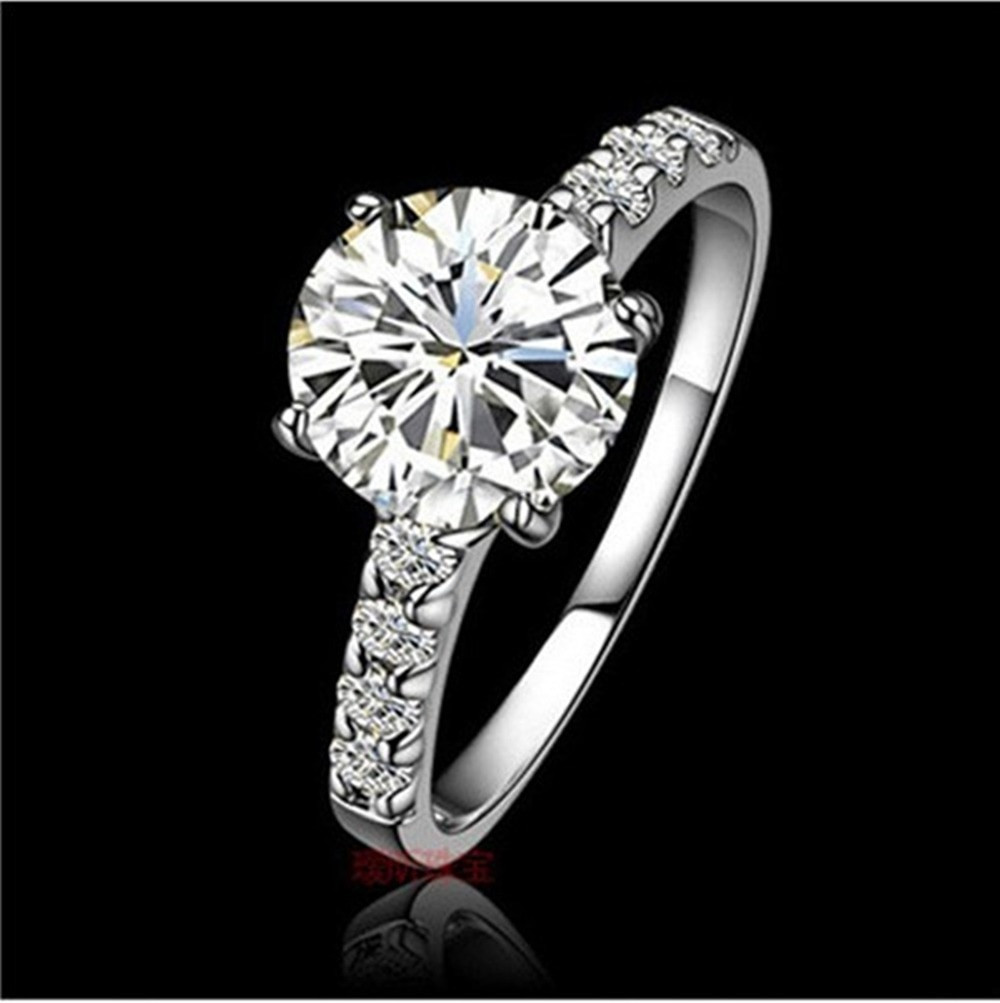 Synthetic Diamond Rings
 Aliexpress Buy beautiful flower Royal Classical Fine